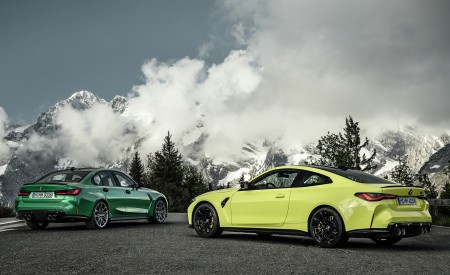 2021 BMW M3 Sedan Competition and 2021 M4 Coupe Competition Wallpapers 450x275 (18)