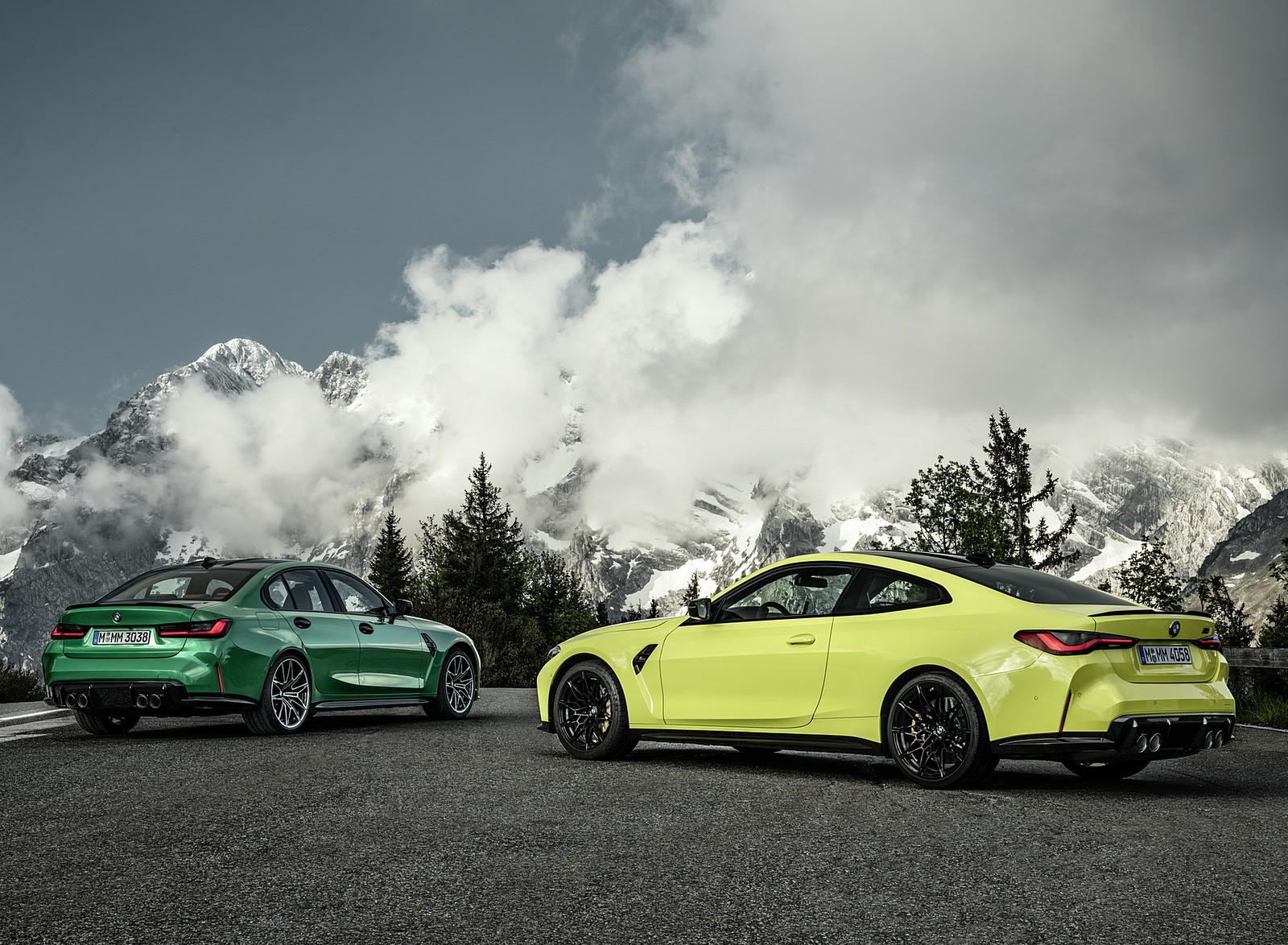 2021 BMW M3 Sedan Competition and 2021 M4 Coupe Competition Wallpapers #18 of 268