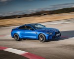 2021 BMW M4 Coupe Competition (Color: Portimao Blue) Front Three-Quarter Wallpapers 150x120 (21)