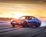 2021 BMW M4 Coupe Competition (Color: Portimao Blue) Front Three-Quarter Wallpapers 150x120 (18)