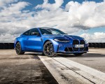 2021 BMW M4 Coupe Competition (Color: Portimao Blue) Front Three-Quarter Wallpapers 150x120 (43)