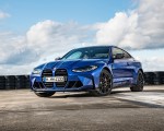 2021 BMW M4 Coupe Competition (Color: Portimao Blue) Front Three-Quarter Wallpapers 150x120 (44)