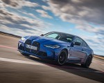 2021 BMW M4 Coupe Competition (Color: Portimao Blue) Front Three-Quarter Wallpapers 150x120 (26)