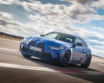 2021 BMW M4 Coupe Competition (Color: Portimao Blue) Front Three-Quarter Wallpapers 150x120 (27)