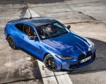 2021 BMW M4 Coupe Competition (Color: Portimao Blue) Front Three-Quarter Wallpapers 150x120