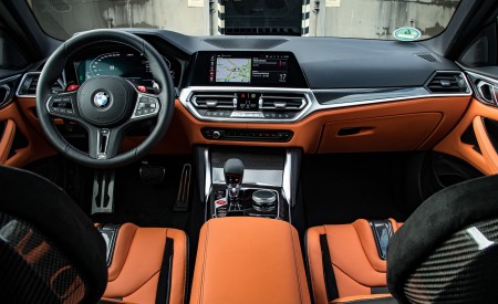 2021 BMW M4 Coupe Competition (Color: Portimao Blue) Interior Cockpit Wallpapers 450x275 (77)