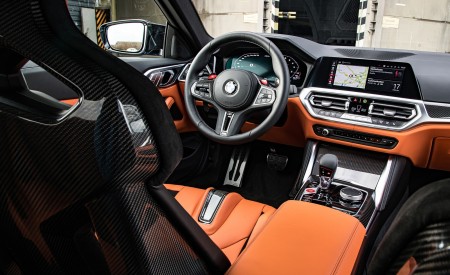 2021 BMW M4 Coupe Competition (Color: Portimao Blue) Interior Wallpapers 450x275 (79)