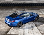 2021 BMW M4 Coupe Competition (Color: Portimao Blue) Rear Three-Quarter Wallpapers 150x120