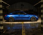 2021 BMW M4 Coupe Competition (Color: Portimao Blue) Side Wallpapers 150x120