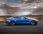 2021 BMW M4 Coupe Competition (Color: Portimao Blue) Side Wallpapers 150x120