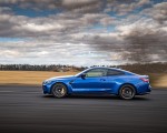 2021 BMW M4 Coupe Competition (Color: Portimao Blue) Side Wallpapers 150x120