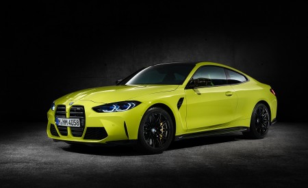 2021 BMW M4 Coupe Competition Front Three-Quarter Wallpapers  450x275 (175)