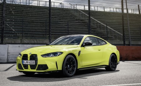 2021 BMW M4 Coupe Competition Front Three-Quarter Wallpapers  450x275 (145)