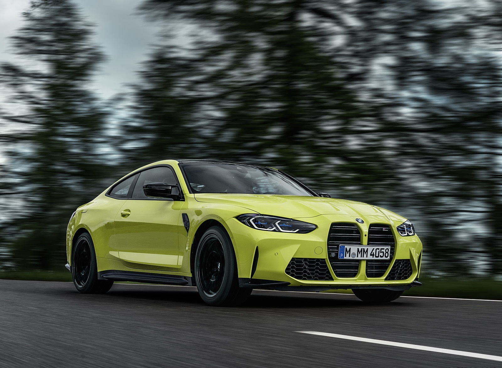 2021 BMW M4 Coupe Competition Front Three-Quarter Wallpapers (7)