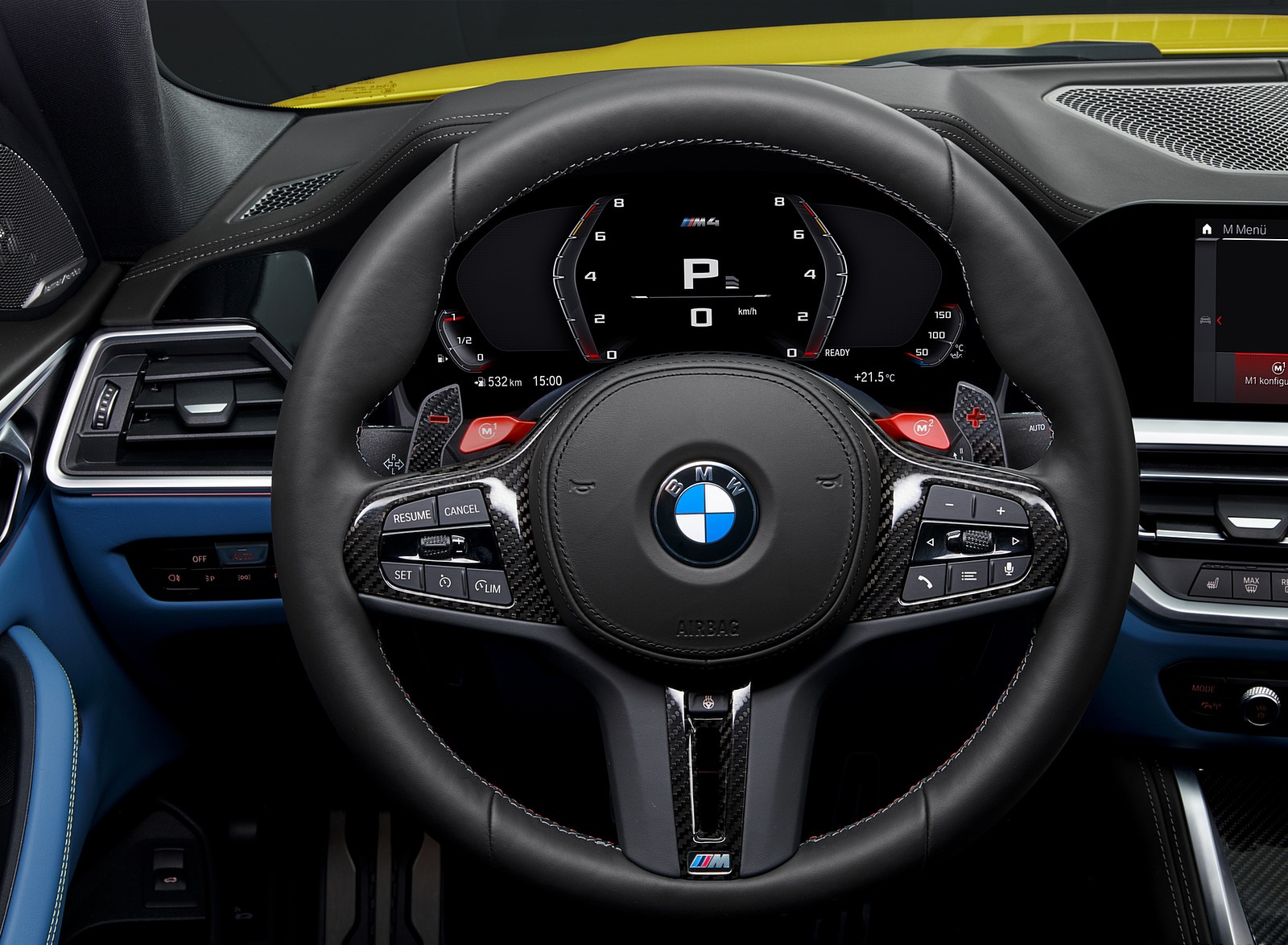 2021 BMW M4 Coupe Competition Interior Cockpit Wallpapers #200 of 207