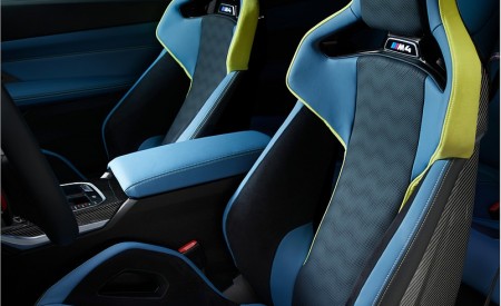 2021 BMW M4 Coupe Competition Interior Seats Wallpapers 450x275 (197)
