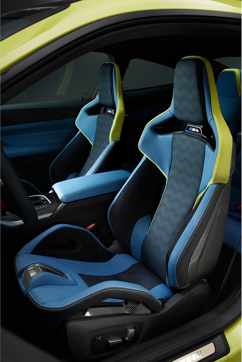 2021 BMW M4 Coupe Competition Interior Seats Wallpapers #197 of 207