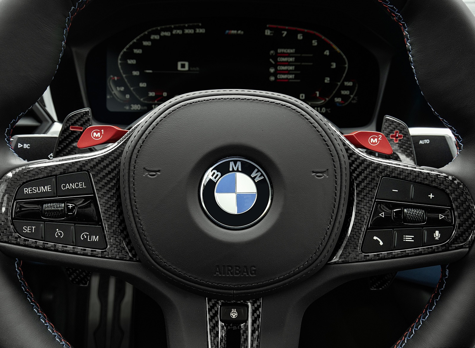 2021 BMW M4 Coupe Competition Interior Steering Wheel Wallpapers  #171 of 207