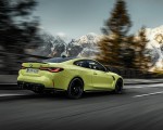 2021 BMW M4 Coupe Competition Rear Three-Quarter Wallpapers 150x120