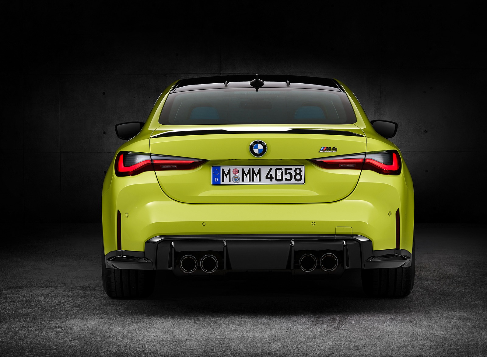 2021 BMW M4 Coupe Competition Rear Wallpapers #179 of 207