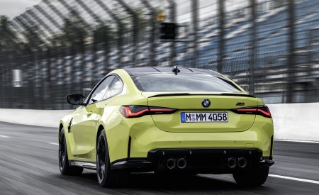 2021 BMW M4 Coupe Competition Rear Wallpapers 450x275 (138)