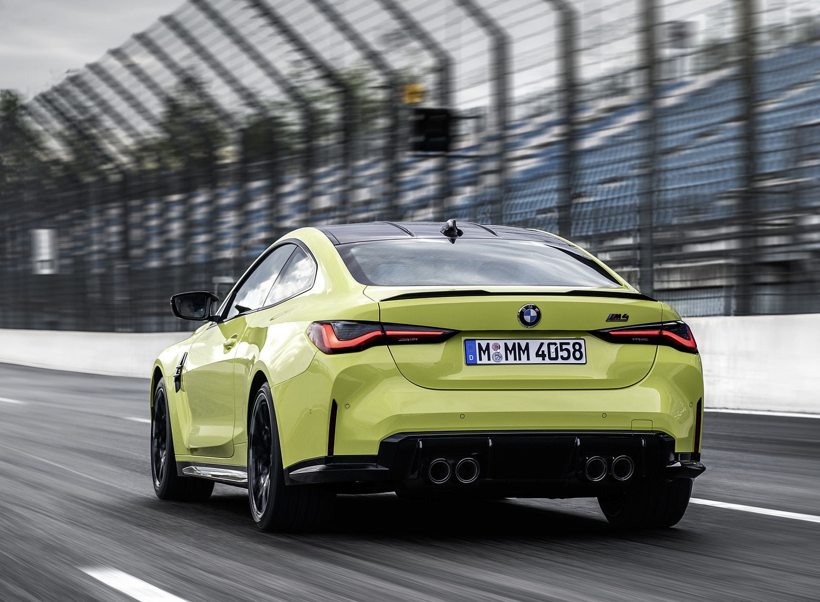 2021 BMW M4 Coupe Competition Rear Wallpapers #138 of 207