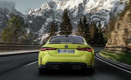 2021 BMW M4 Coupe Competition Rear Wallpapers 450x275 (9)
