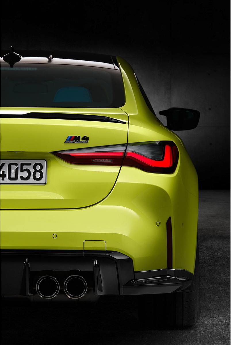 2021 BMW M4 Coupe Competition Tail Light Wallpapers #191 of 207