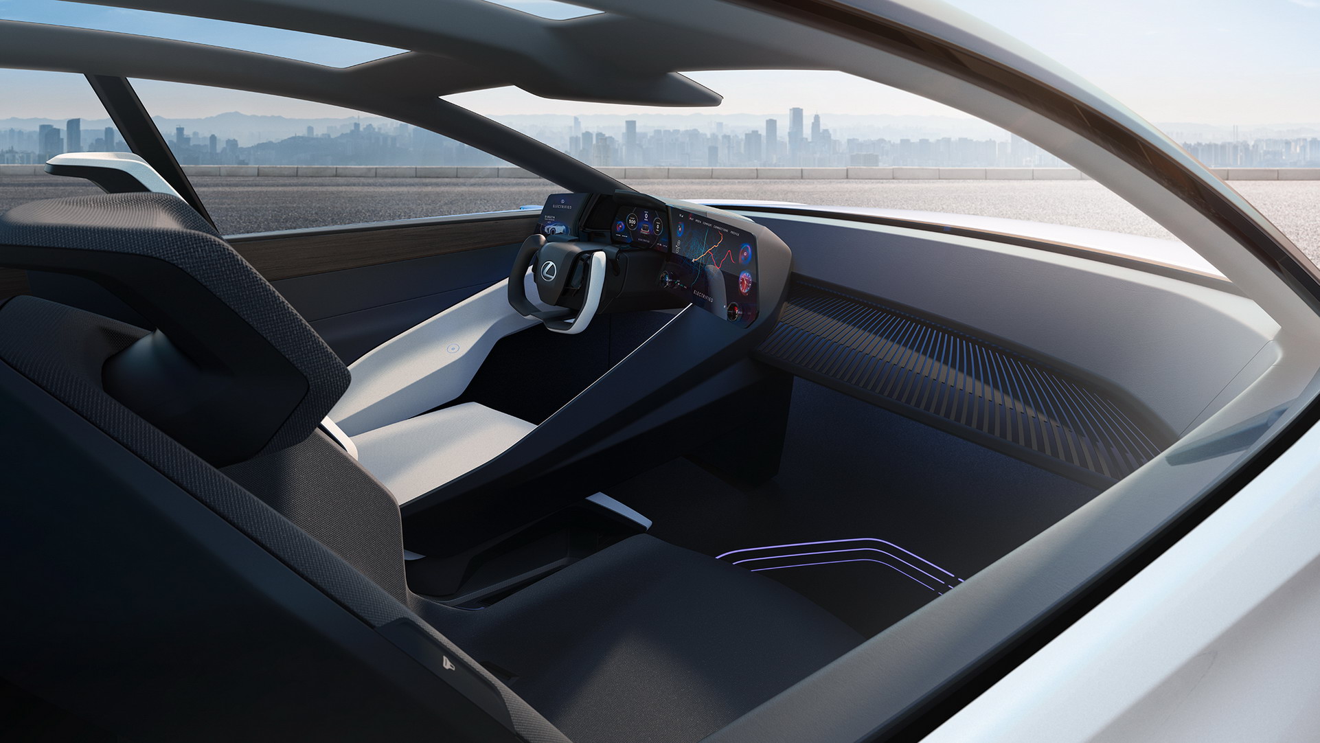 2021 Lexus LF-Z Electrified Concept Interior Cockpit Wallpapers  #40 of 53