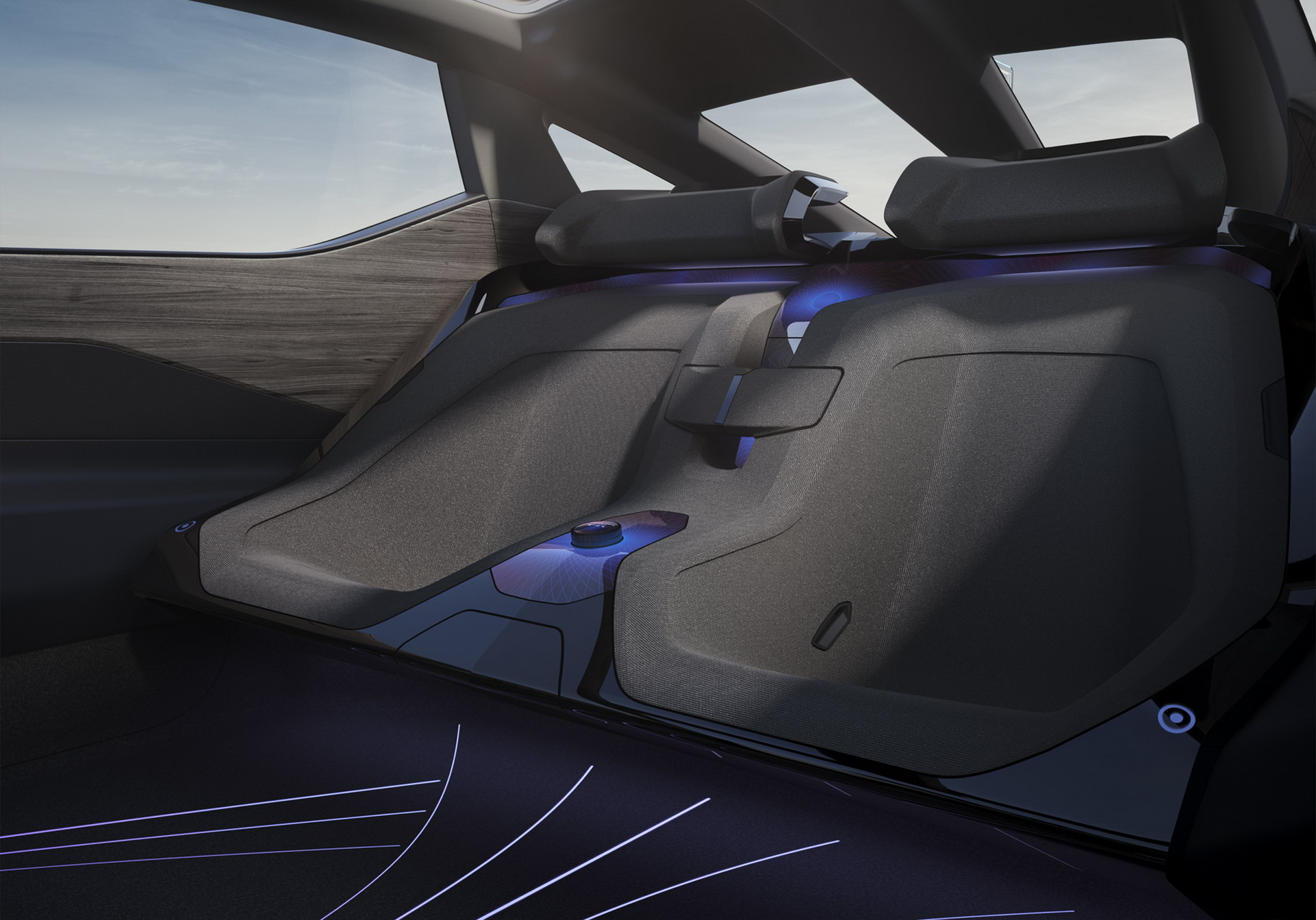 2021 Lexus LF-Z Electrified Concept Interior Rear Seats Wallpapers #44 of 53