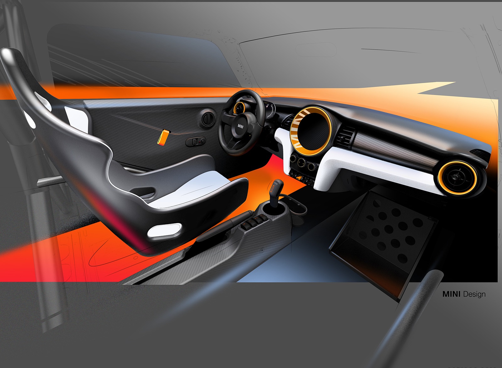 2021 MINI Electric Pacesetter Design Sketch Wallpapers #60 of 62