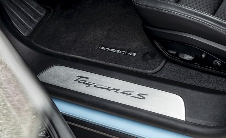 2022 Porsche Taycan 4S Cross Turismo (Color: Frozen Blue Metallic) Door Sill Wallpapers 450x275 (66)