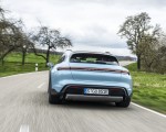 2022 Porsche Taycan 4S Cross Turismo (Color: Frozen Blue Metallic) Rear Wallpapers 150x120