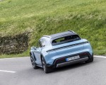 2022 Porsche Taycan 4S Cross Turismo (Color: Frozen Blue Metallic) Rear Wallpapers 150x120