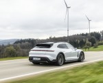 2022 Porsche Taycan 4S Cross Turismo (Color: Ice Grey Metallic) Rear Three-Quarter Wallpapers 150x120