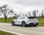 2022 Porsche Taycan 4S Cross Turismo (Color: Ice Grey Metallic) Rear Three-Quarter Wallpapers 150x120