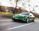 2022 Porsche Taycan Turbo S Cross Turismo (Color: Mamba Green Metallic) Front Three-Quarter Wallpapers 150x120 (3)