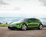 2022 Porsche Taycan Turbo S Cross Turismo (Color: Mamba Green Metallic) Front Three-Quarter Wallpapers 150x120 (20)