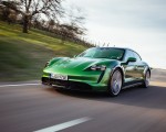 2022 Porsche Taycan Turbo S Cross Turismo (Color: Mamba Green Metallic) Front Wallpapers 150x120 (8)