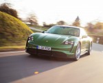 2022 Porsche Taycan Turbo S Cross Turismo (Color: Mamba Green Metallic) Front Wallpapers 150x120 (4)
