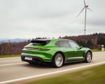 2022 Porsche Taycan Turbo S Cross Turismo (Color: Mamba Green Metallic) Rear Three-Quarter Wallpapers 150x120 (16)