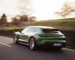 2022 Porsche Taycan Turbo S Cross Turismo (Color: Mamba Green Metallic) Rear Three-Quarter Wallpapers 150x120 (10)