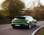 2022 Porsche Taycan Turbo S Cross Turismo (Color: Mamba Green Metallic) Rear Three-Quarter Wallpapers 150x120 (11)