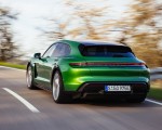 2022 Porsche Taycan Turbo S Cross Turismo (Color: Mamba Green Metallic) Rear Three-Quarter Wallpapers 150x120 (12)