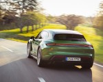 2022 Porsche Taycan Turbo S Cross Turismo (Color: Mamba Green Metallic) Rear Wallpapers 150x120 (5)
