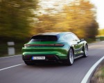 2022 Porsche Taycan Turbo S Cross Turismo (Color: Mamba Green Metallic) Rear Wallpapers 150x120 (6)