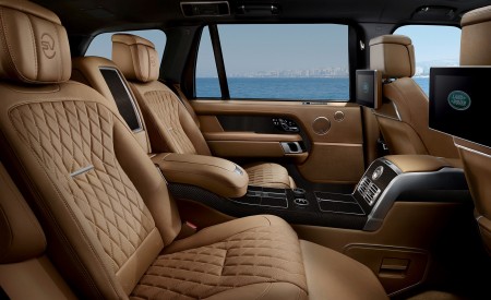 2021 Range Rover SVAutobiography Ultimate Interior Rear Seats Wallpapers 450x275 (11)