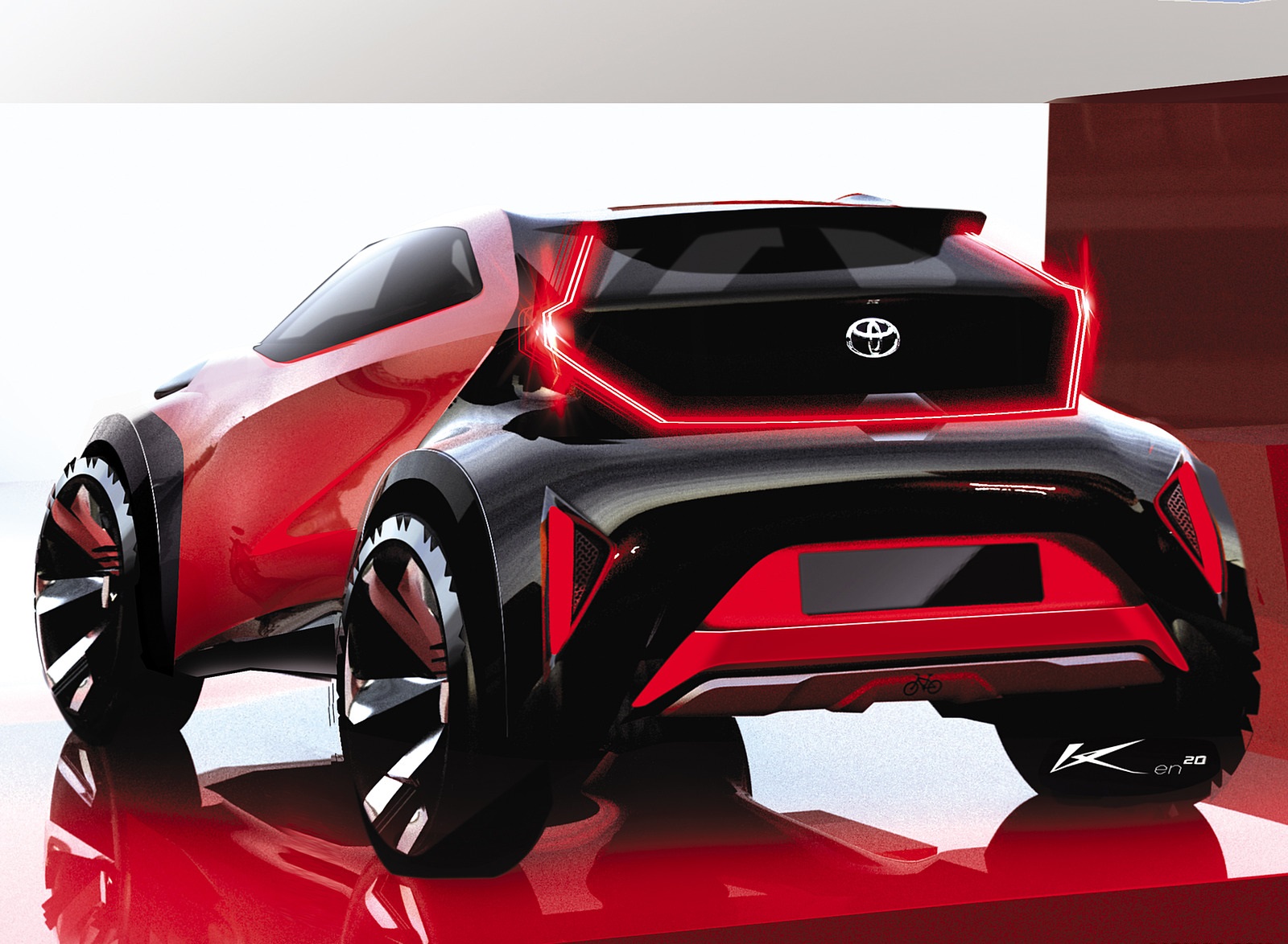 2021 Toyota Aygo X Prologue Concept Design Sketch Wallpapers #37 of 37