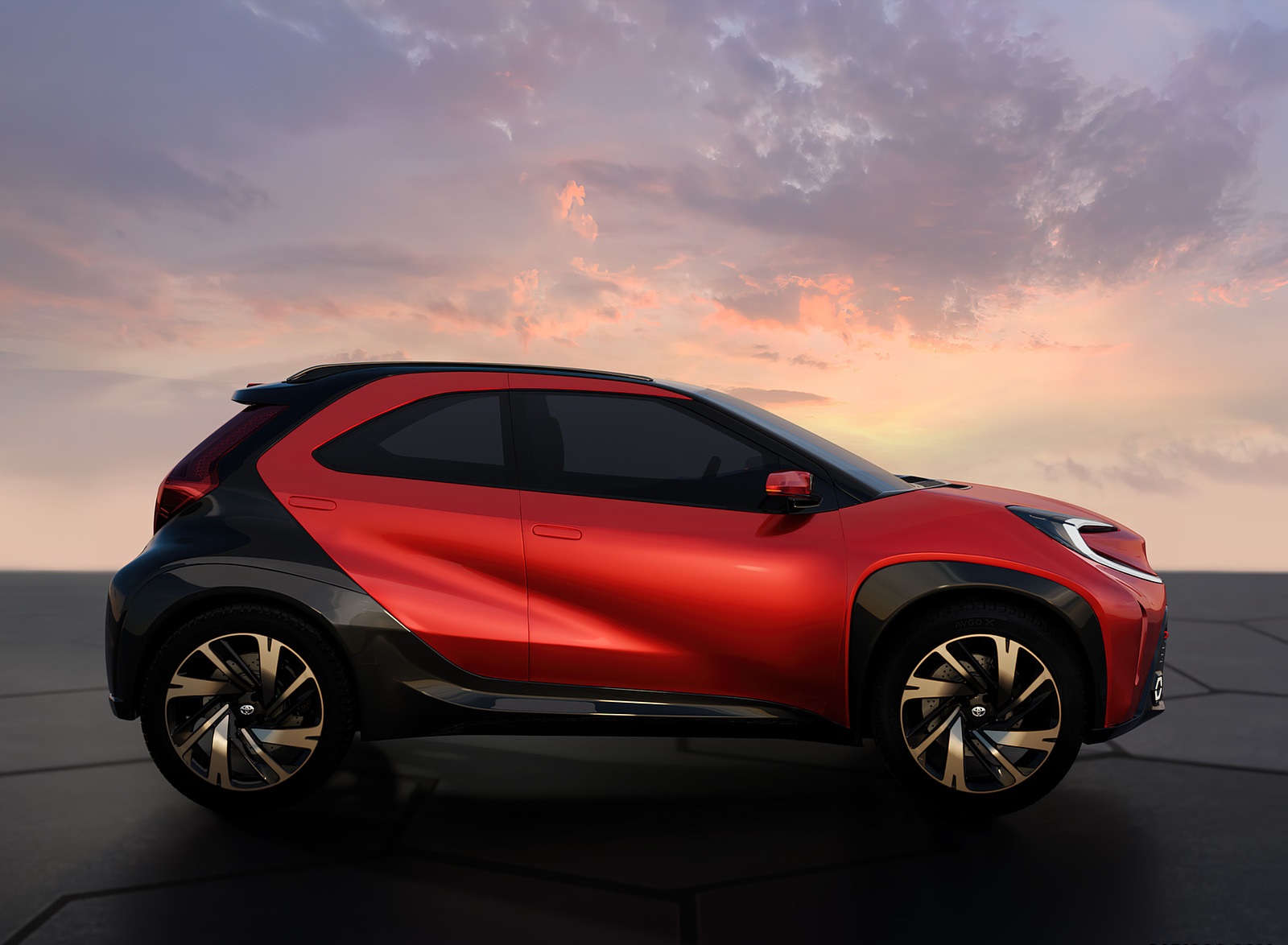 2021 Toyota Aygo X Prologue Concept Side Wallpapers #13 of 37