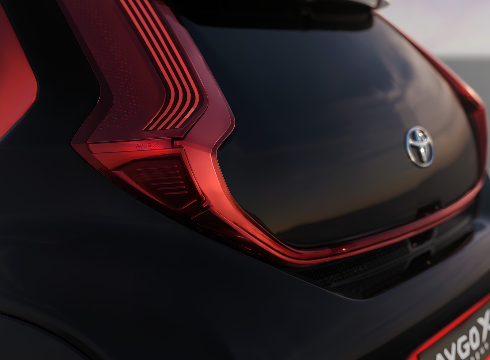 2021 Toyota Aygo X Prologue Concept Tail Light Wallpapers #28 of 37